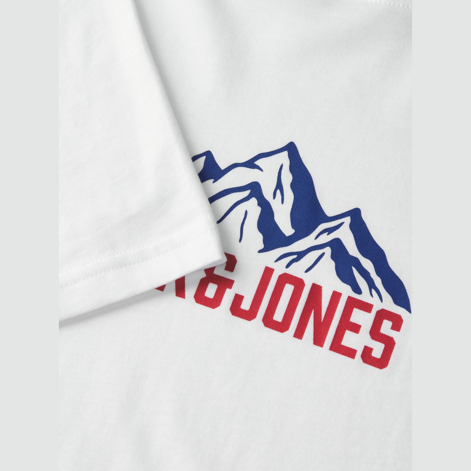 Ανδρική Κοντομάνικη Μπλούζα με Τύπωμα JACK & JONES