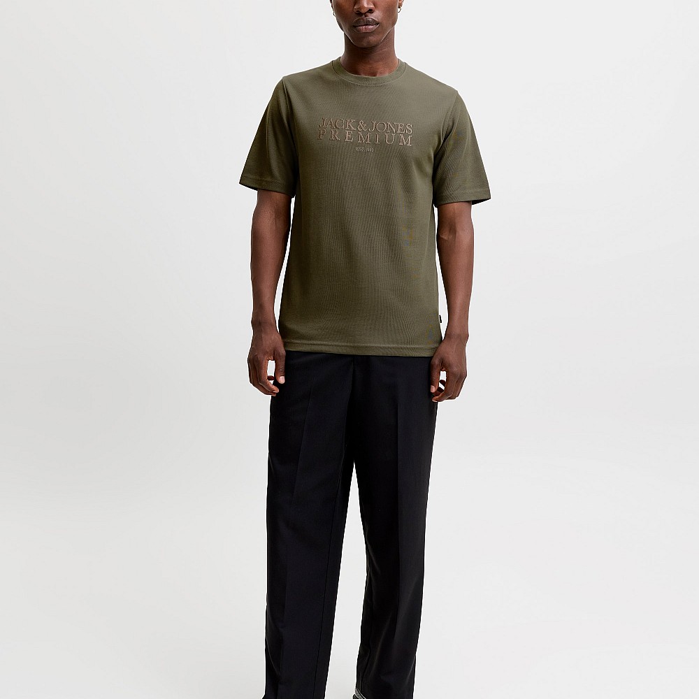 Ανδρική Μπλούζα Κοντομάνικη Ethan Branding Jack & Jones