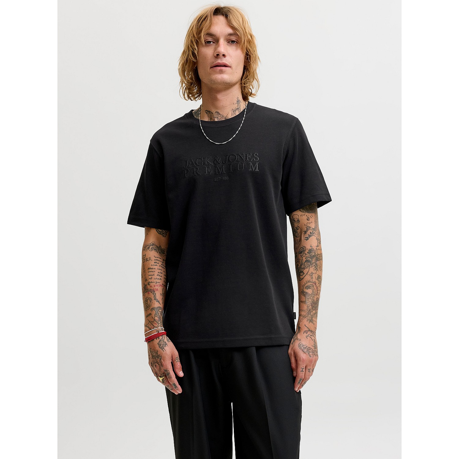 Ανδρική Μπλούζα Κοντομάνικη Ethan Branding Jack & Jones