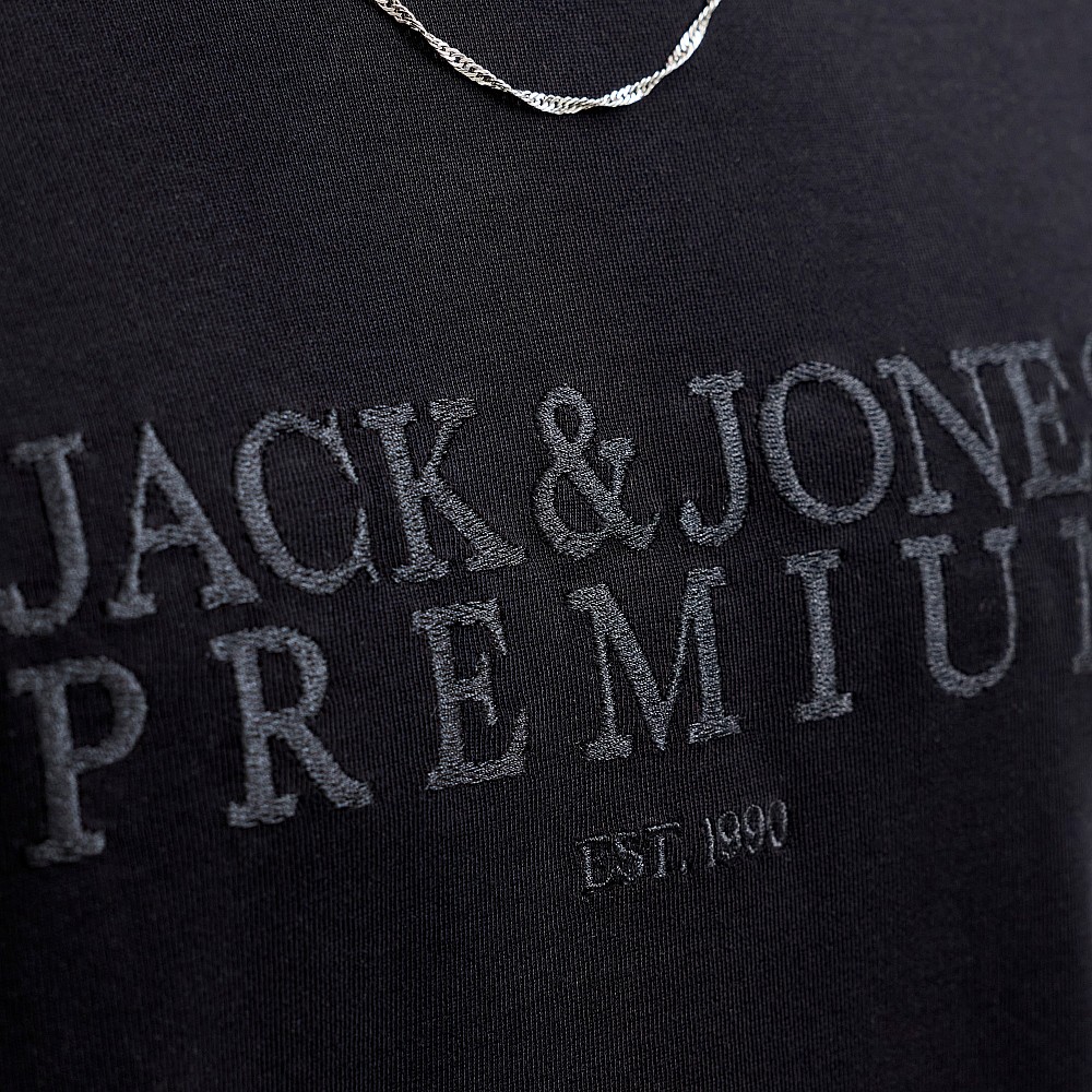 Ανδρική Μπλούζα Κοντομάνικη Ethan Branding Jack & Jones