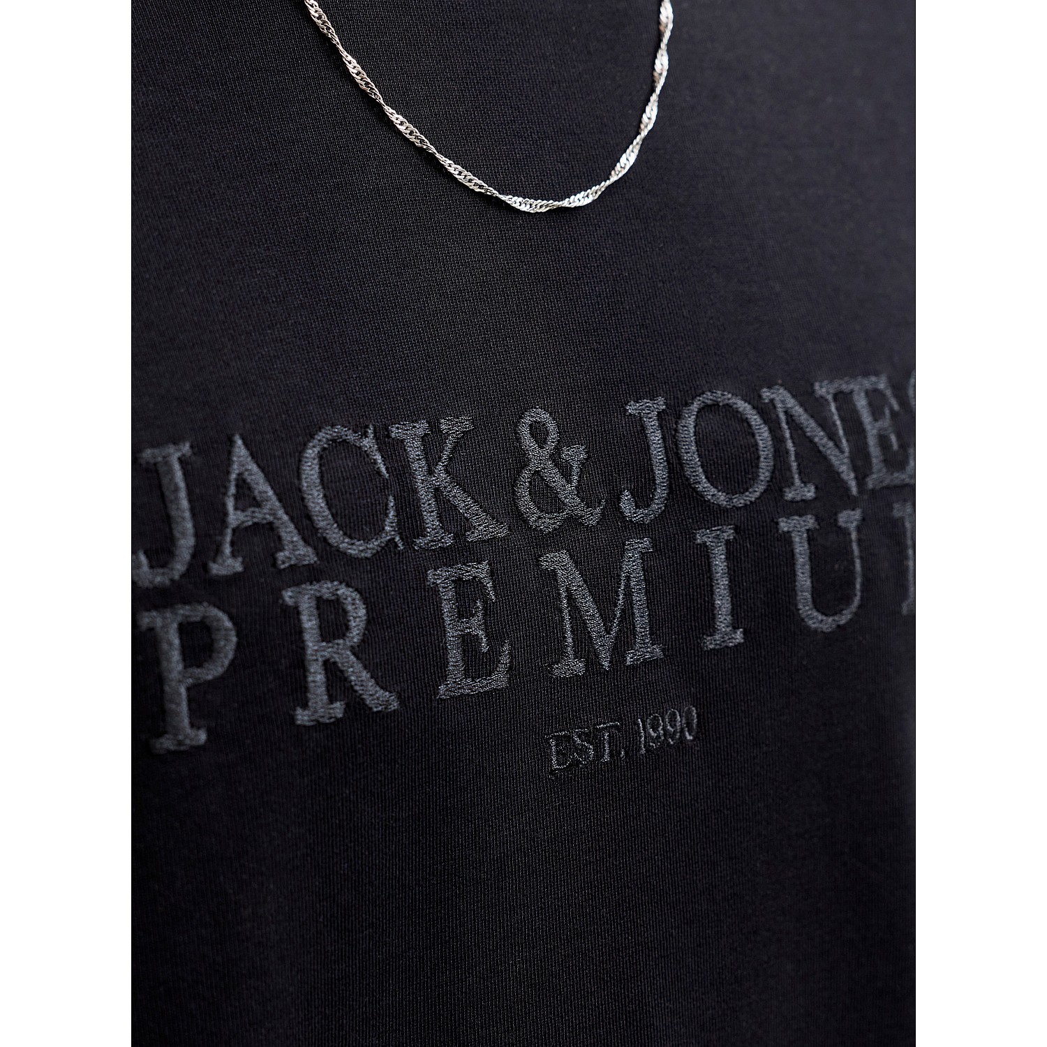 Ανδρική Μπλούζα Κοντομάνικη Ethan Branding Jack & Jones