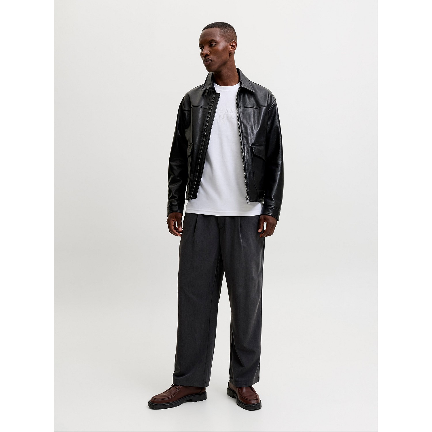 Ανδρική Μπλούζα Κοντομάνικη Ethan Branding Jack & Jones