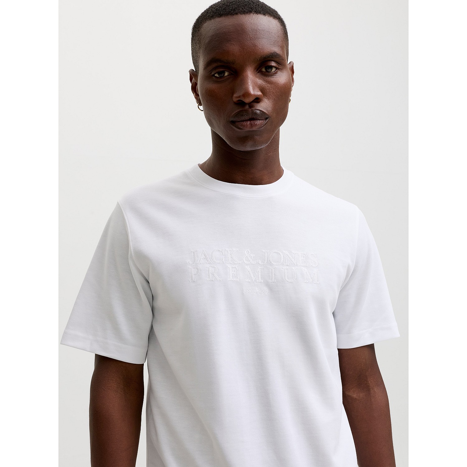 Ανδρική Μπλούζα Κοντομάνικη Ethan Branding Jack & Jones