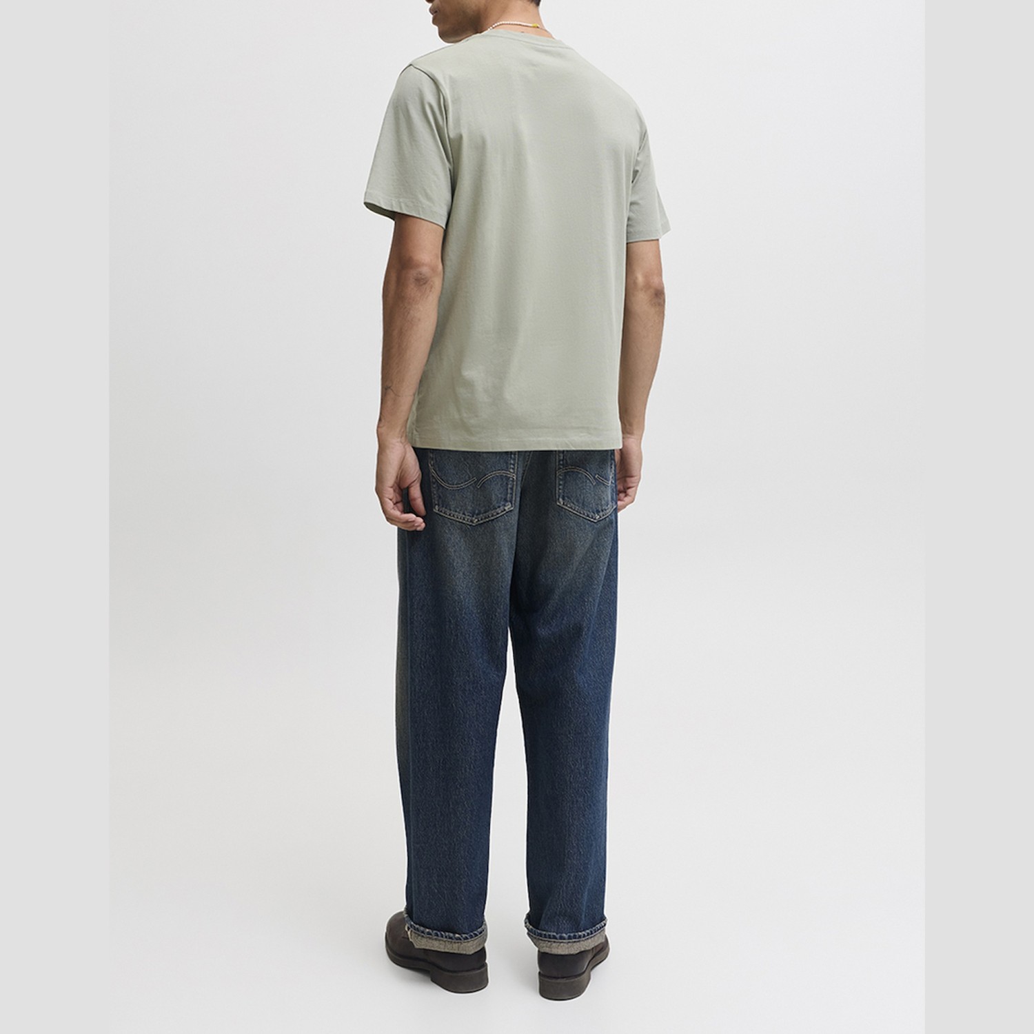 Ανδρική Κοντομάνικη Μπλούζα με Λογότυπο JACK & JONES
