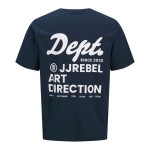 Ανδρική Κοντομάνικη Μπλούζα με Τύπωμα JJ REBEL