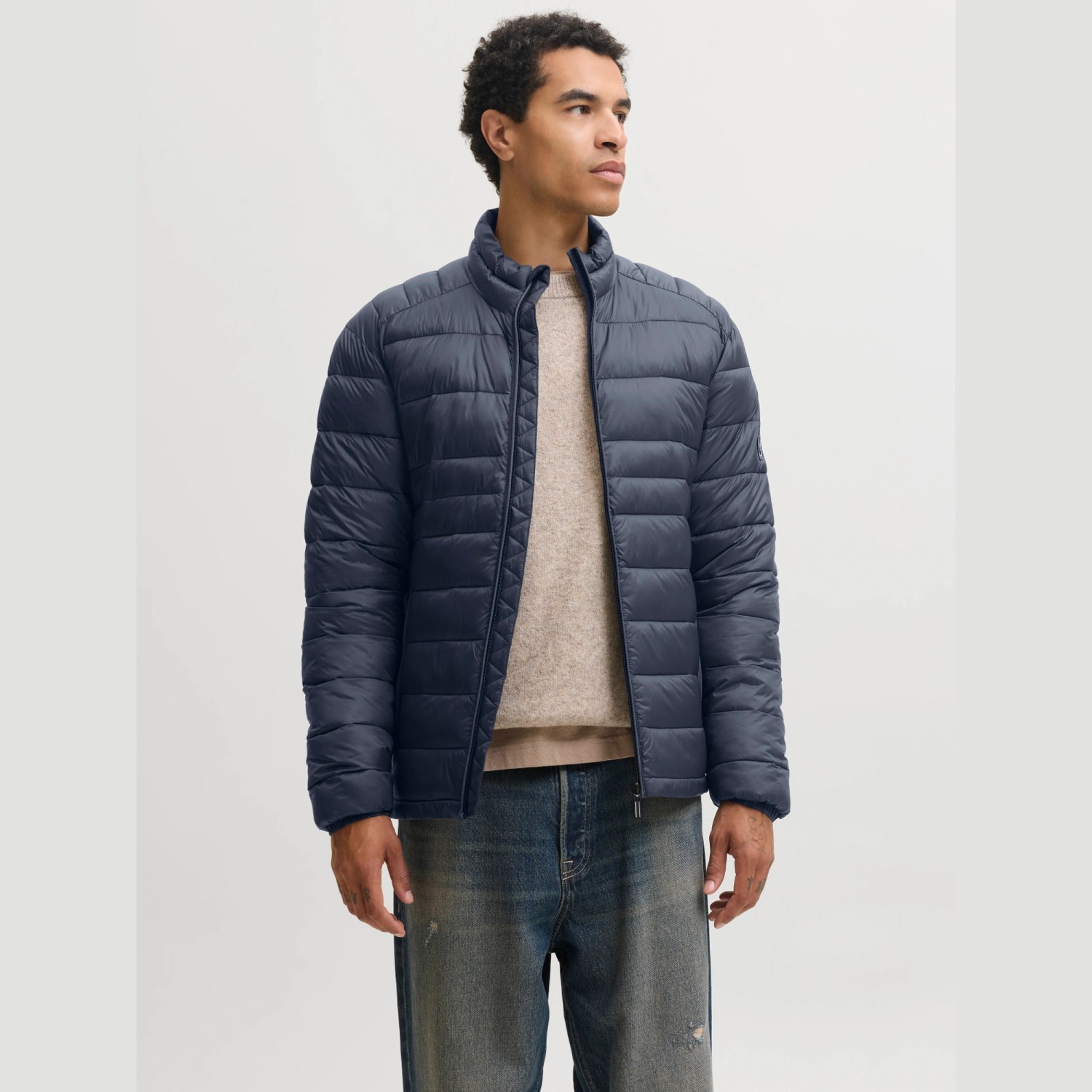 Ανδρικό Ελαφρύ Καπιτονέ Μπουφάν με Γιακά JACK & JONES