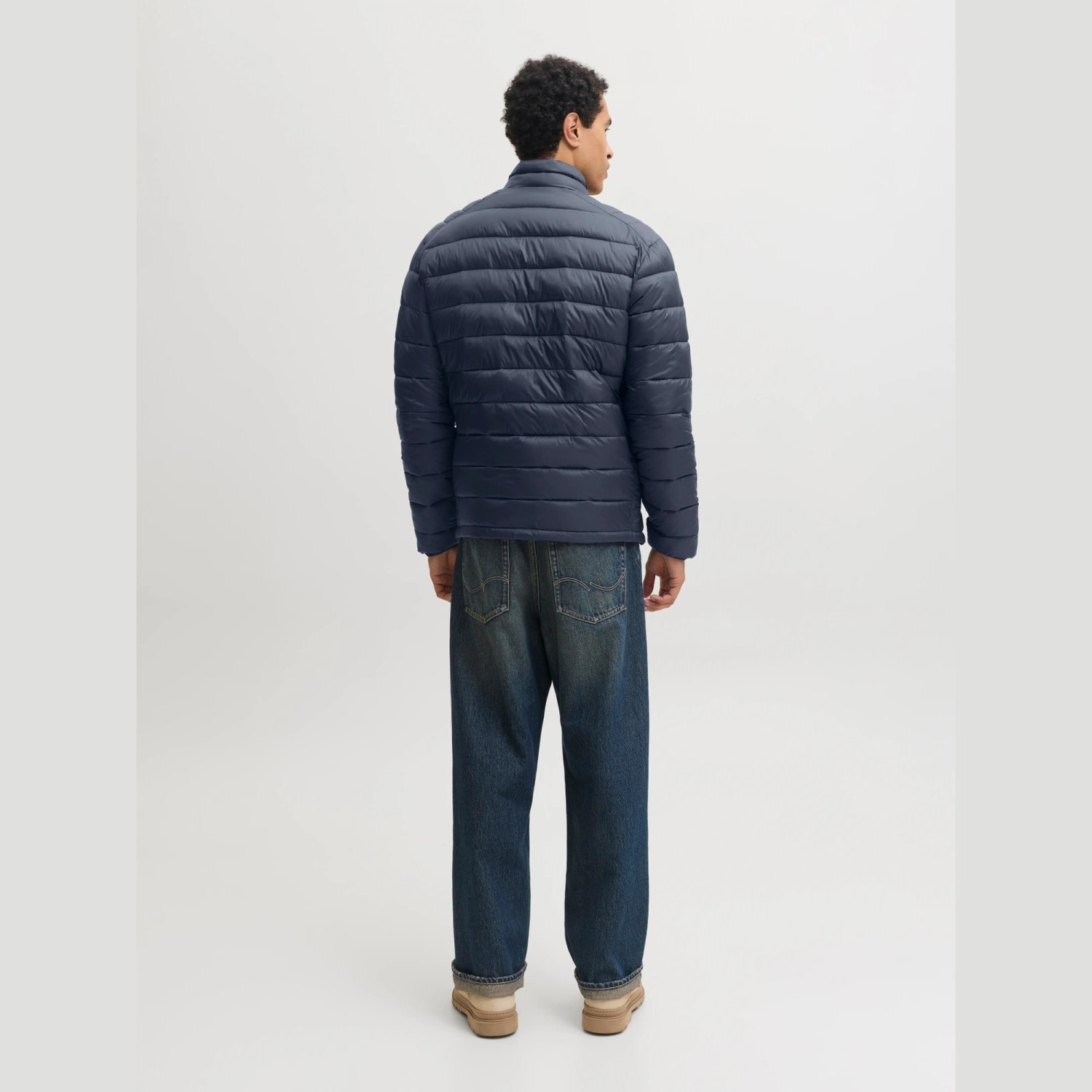 Ανδρικό Ελαφρύ Καπιτονέ Μπουφάν με Γιακά JACK & JONES