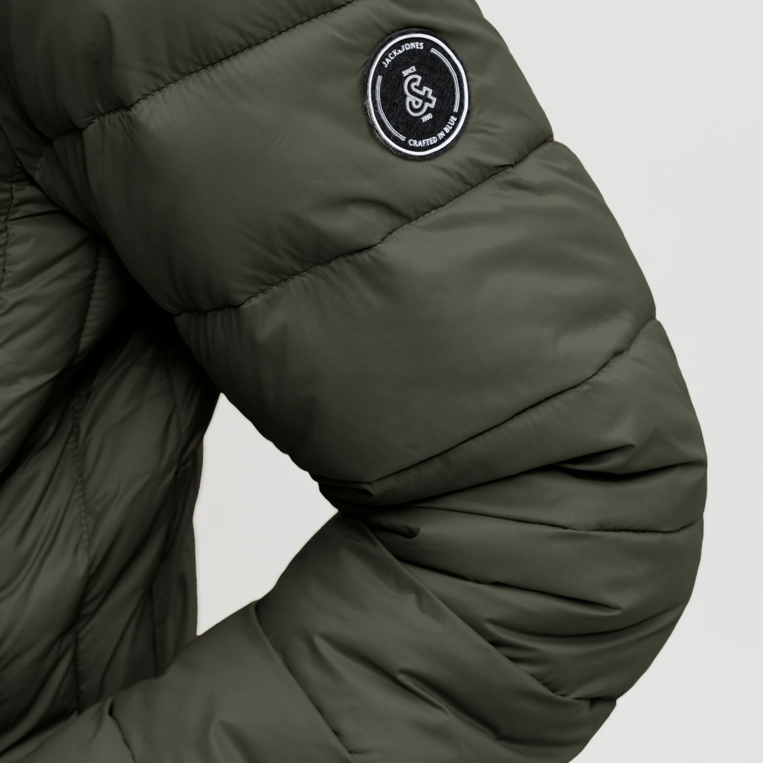 Ανδρικό Ελαφρύ Καπιτονέ Μπουφάν με Γιακά JACK & JONES