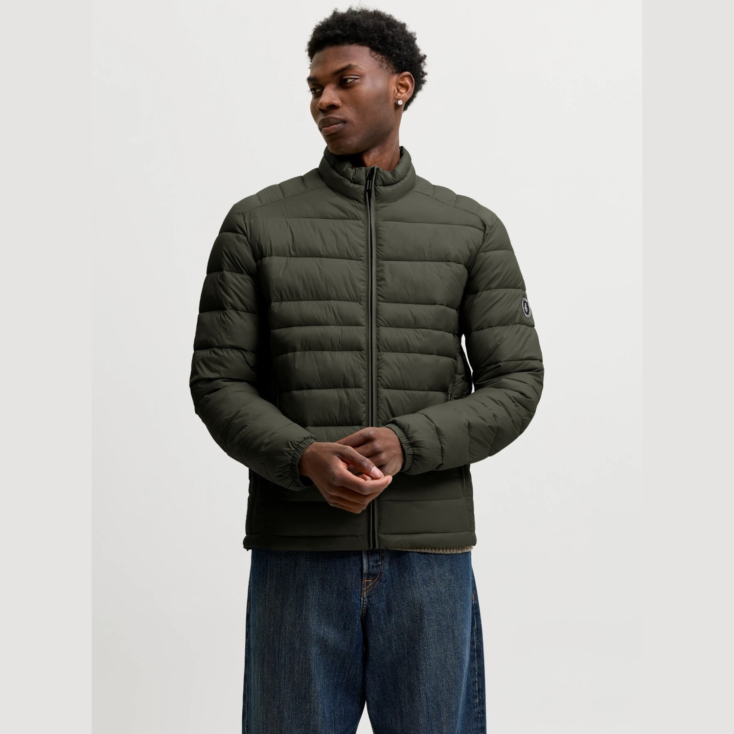 Ανδρικό Ελαφρύ Καπιτονέ Μπουφάν με Γιακά JACK & JONES