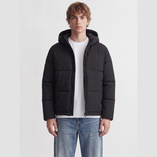 Ανδρικό Μπουφάν Puffer με Κουκούλα JACK & JONES