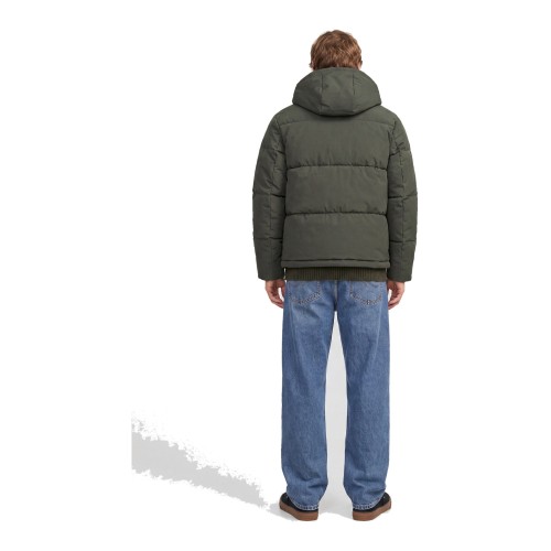 Ανδρικό Μπουφάν Puffer με Κουκούλα JACK & JONES