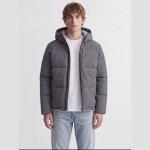 Ανδρικό Μπουφάν Puffer με Κουκούλα JACK & JONES