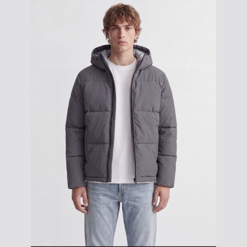 Ανδρικό Μπουφάν Puffer με Κουκούλα JACK & JONES