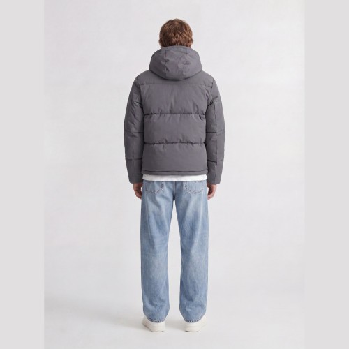 Ανδρικό Μπουφάν Puffer με Κουκούλα JACK & JONES