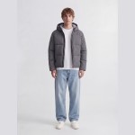 Ανδρικό Μπουφάν Puffer με Κουκούλα JACK & JONES