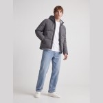 Ανδρικό Μπουφάν Puffer με Κουκούλα JACK & JONES
