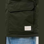 Ανδρικό Καπιτονέ Μπουφάν με Κολάρο Κορντ JACK & JONES