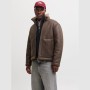 Ανδρικό Μπουφάν Flight με Γούνινο Γιακά JACK & JONES