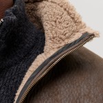 Ανδρικό Μπουφάν Flight με Γούνινο Γιακά JACK & JONES