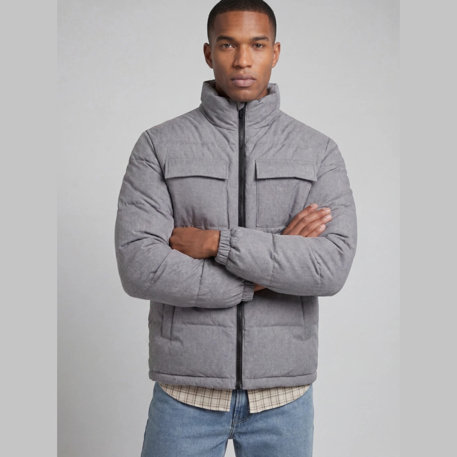 Ανδρικό Καπιτονέ Μπουφάν Puffer Bristol JJ REBEL