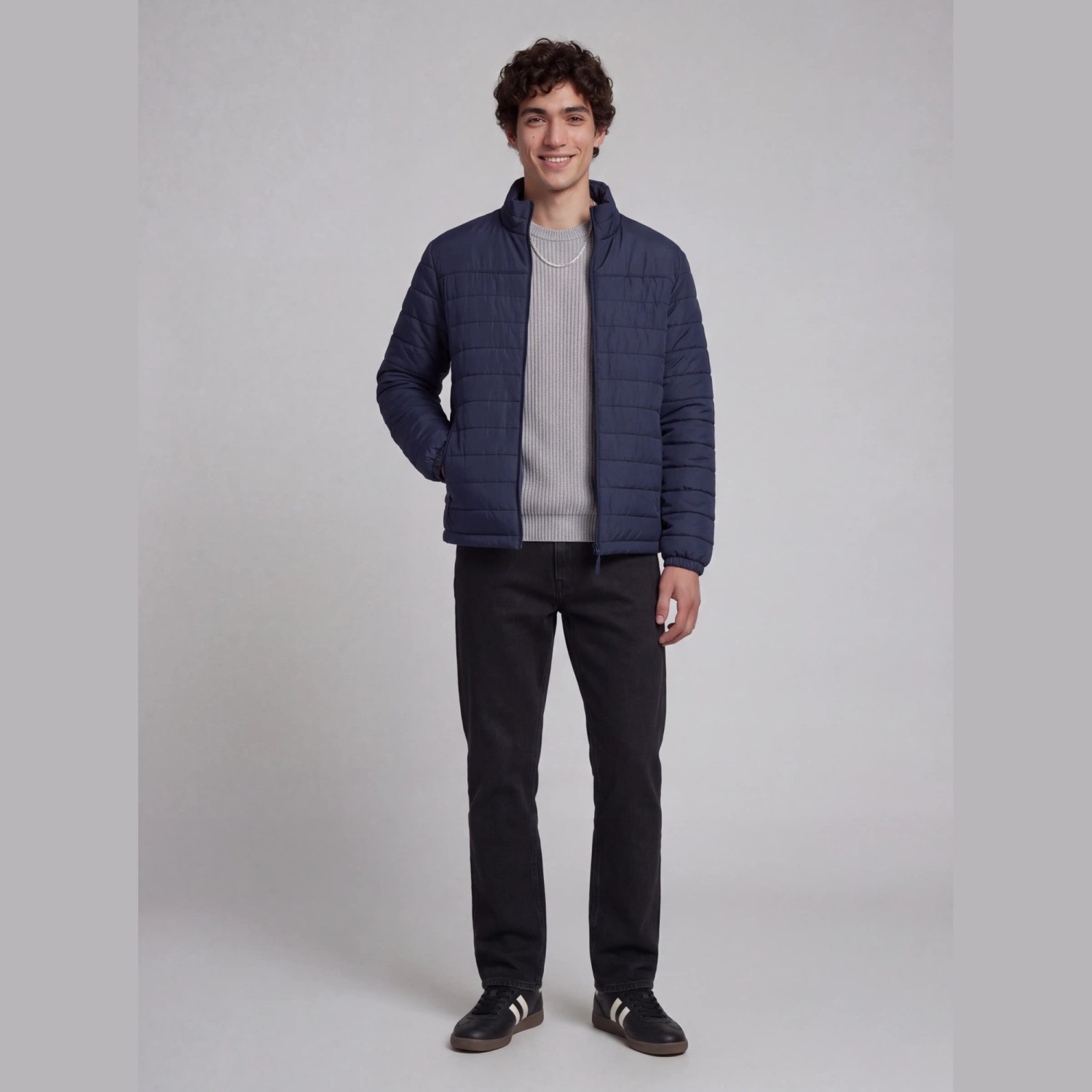 Ανδρικό Μπουφάν Καπιτονέ Light Padded JJ REBEL