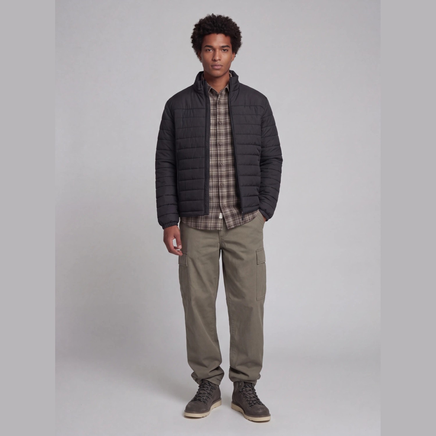 Ανδρικό Μπουφάν Καπιτονέ Light Padded JJ REBEL