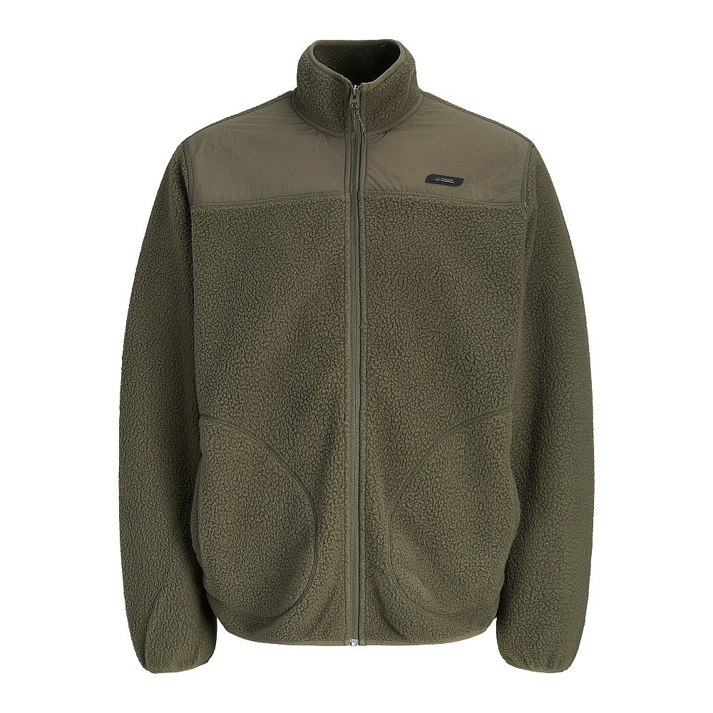 Ανδρικό Μπουφάν Teddy Fleece με Φερμουάρ JJ REBEL
