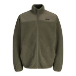 Ανδρικό Μπουφάν Teddy Fleece με Φερμουάρ JJ REBEL