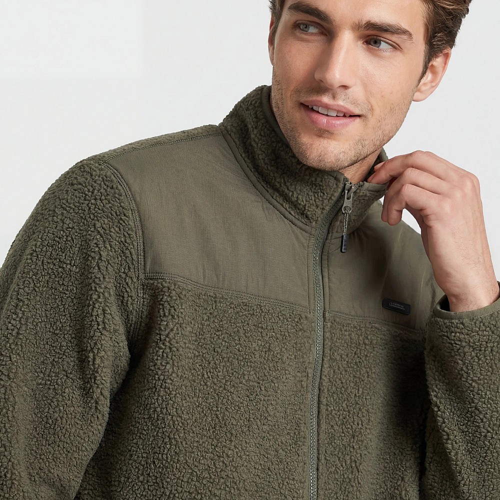 Ανδρικό Μπουφάν Teddy Fleece με Φερμουάρ JJ REBEL