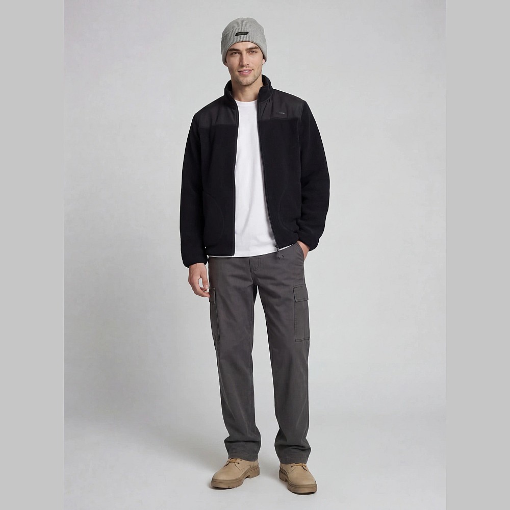 Ανδρικό Μπουφάν Teddy Fleece με Φερμουάρ JJ REBEL