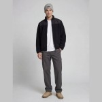 Ανδρικό Μπουφάν Teddy Fleece με Φερμουάρ JJ REBEL