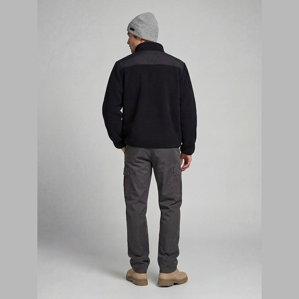 Ανδρικό Μπουφάν Teddy Fleece με Φερμουάρ JJ REBEL