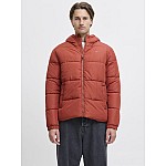 Ανδρικό Μπουφάν Puffer με Κουκούλα JJ REBEL