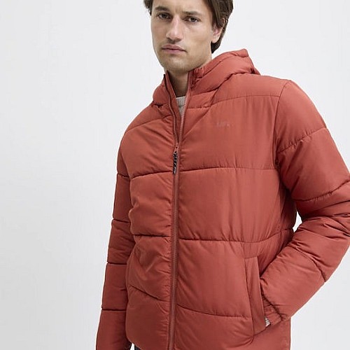 Ανδρικό Μπουφάν Puffer με Κουκούλα JJ REBEL
