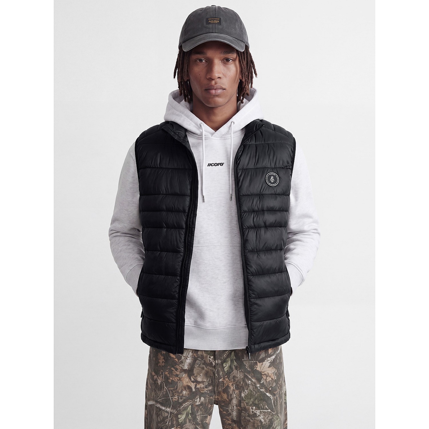 Ανδρικό Αμάνικο Μπουφάν Καπιτονέ JACK & JONES