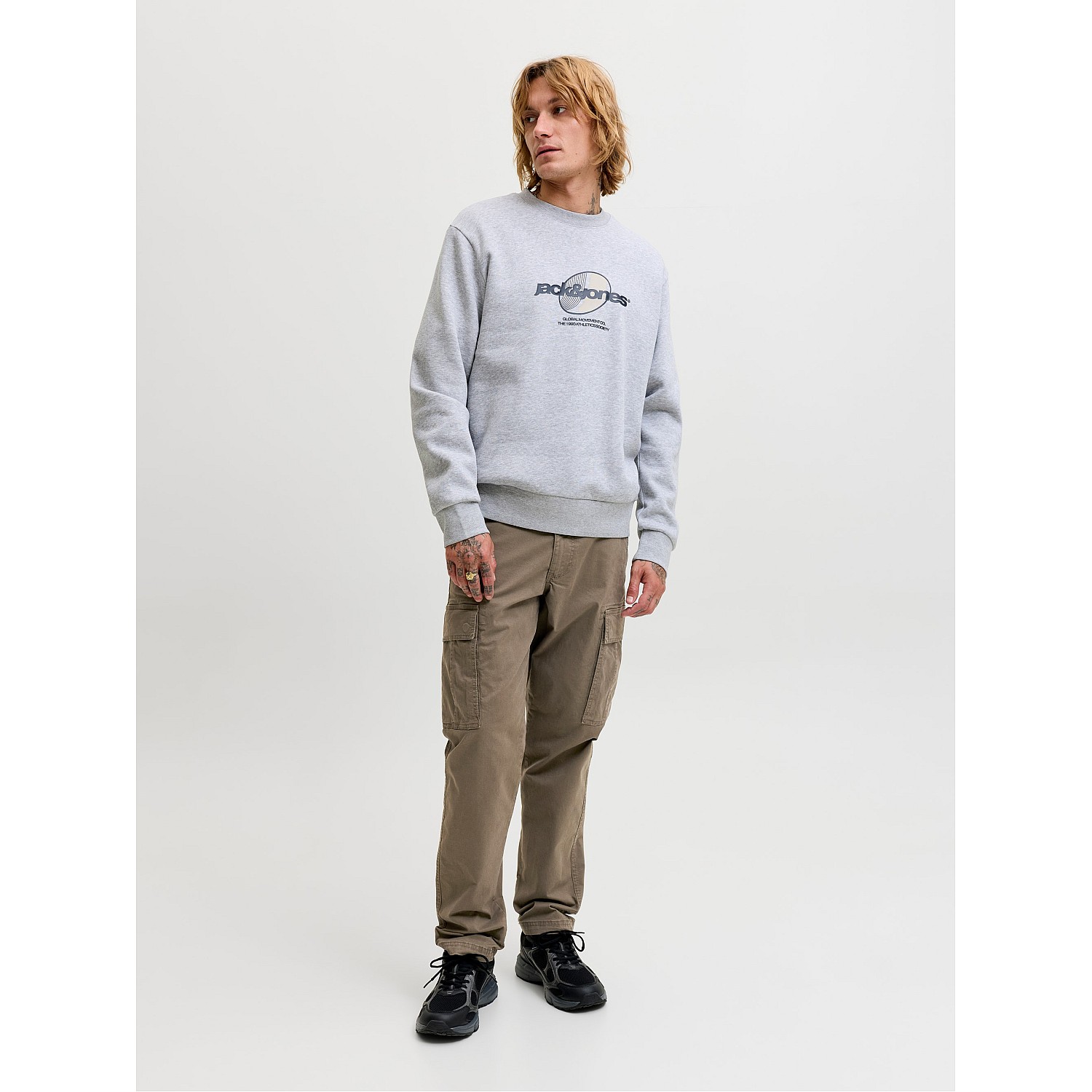 Ανδρικό Παντελόνι Cargo Kane Frank Jack & Jones