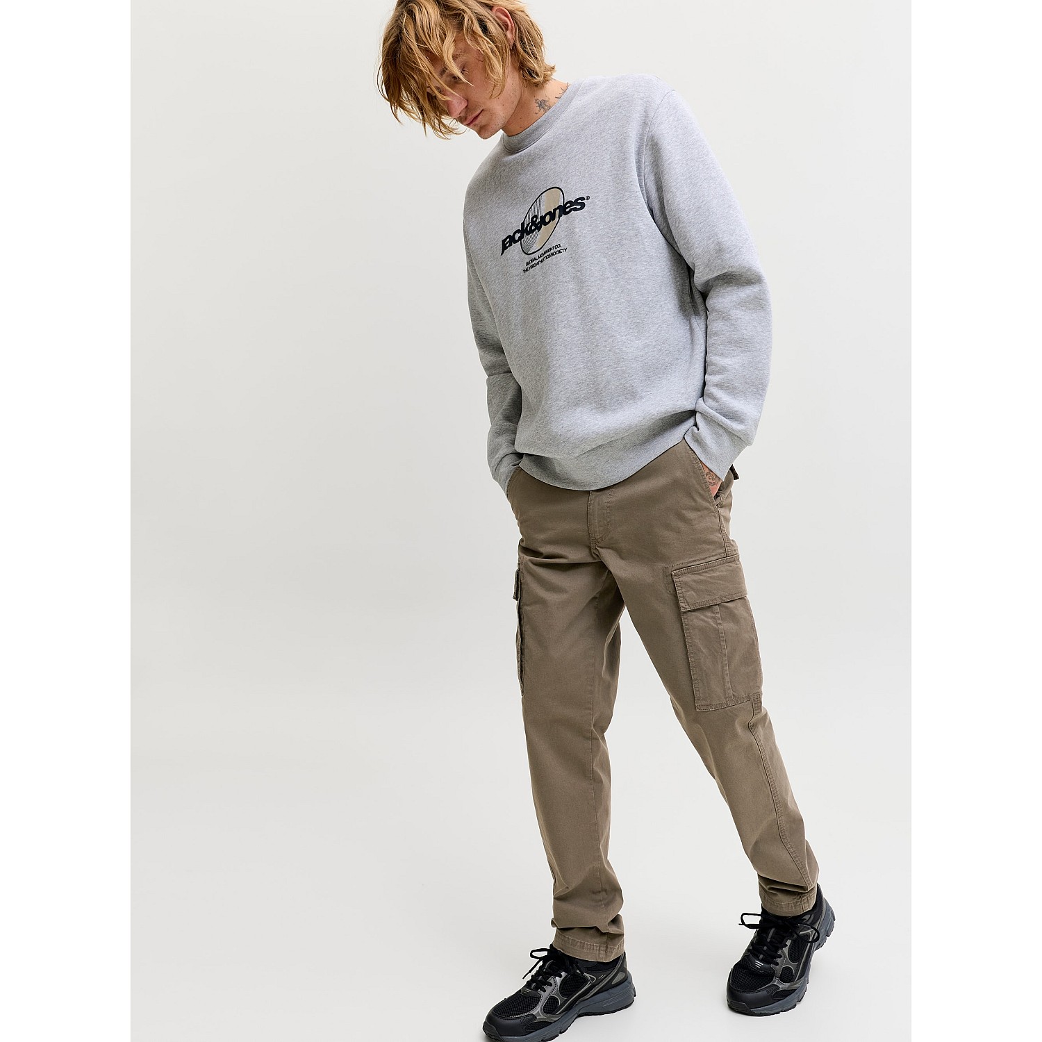 Ανδρικό Παντελόνι Cargo Kane Frank Jack & Jones