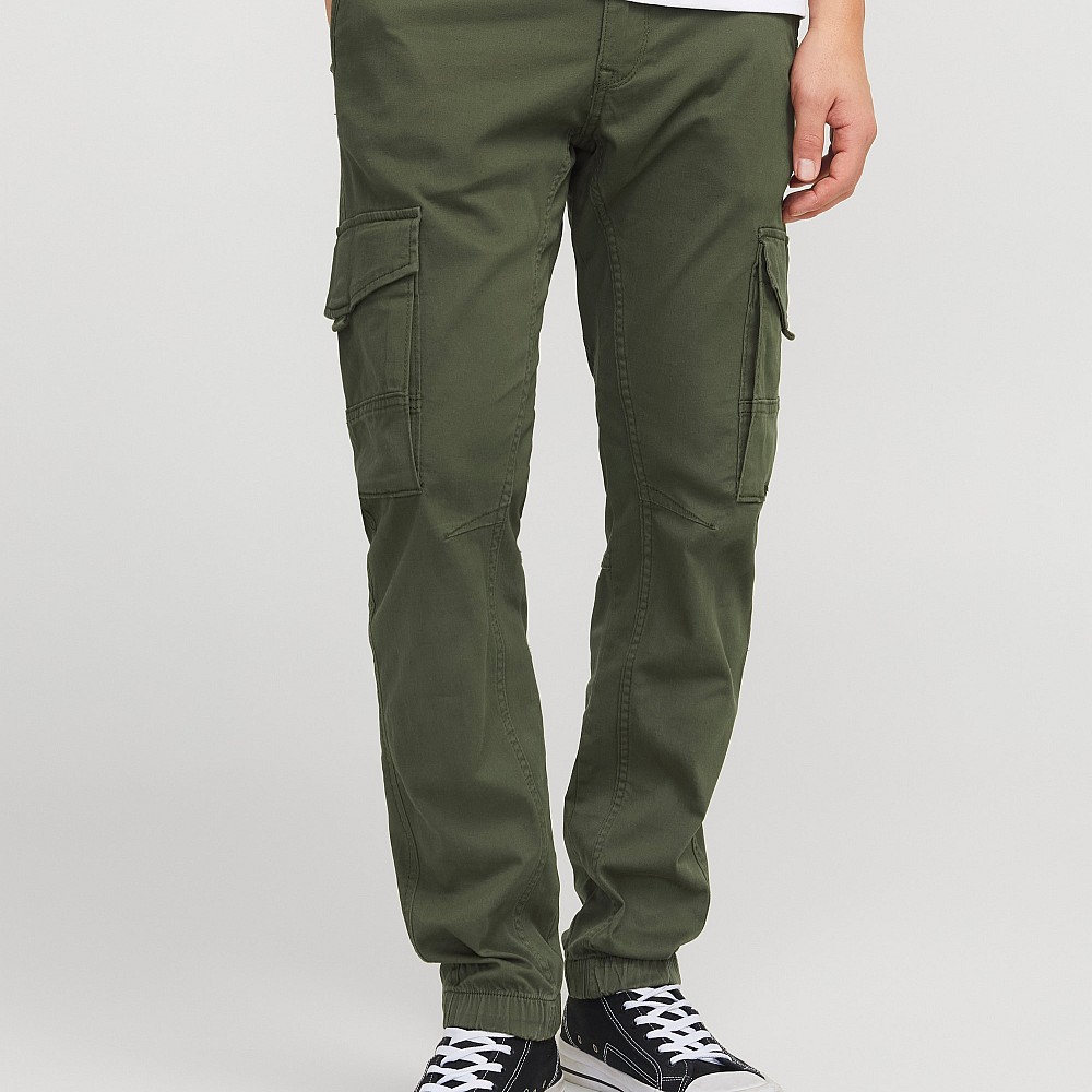 Ανδρικό Παντελόνι Cargo Paul Flake Olive Jack & Jones