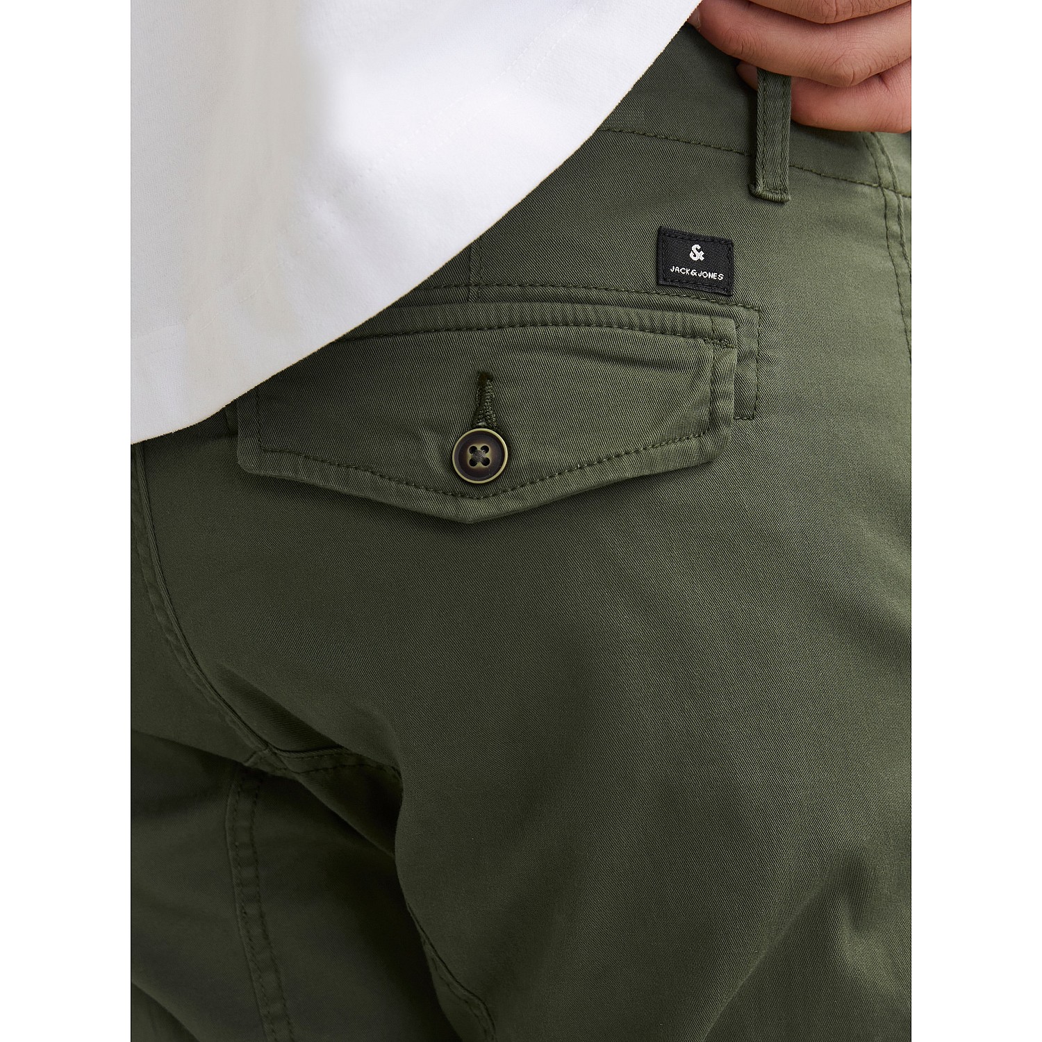 Ανδρικό Παντελόνι Cargo Paul Flake Olive Jack & Jones