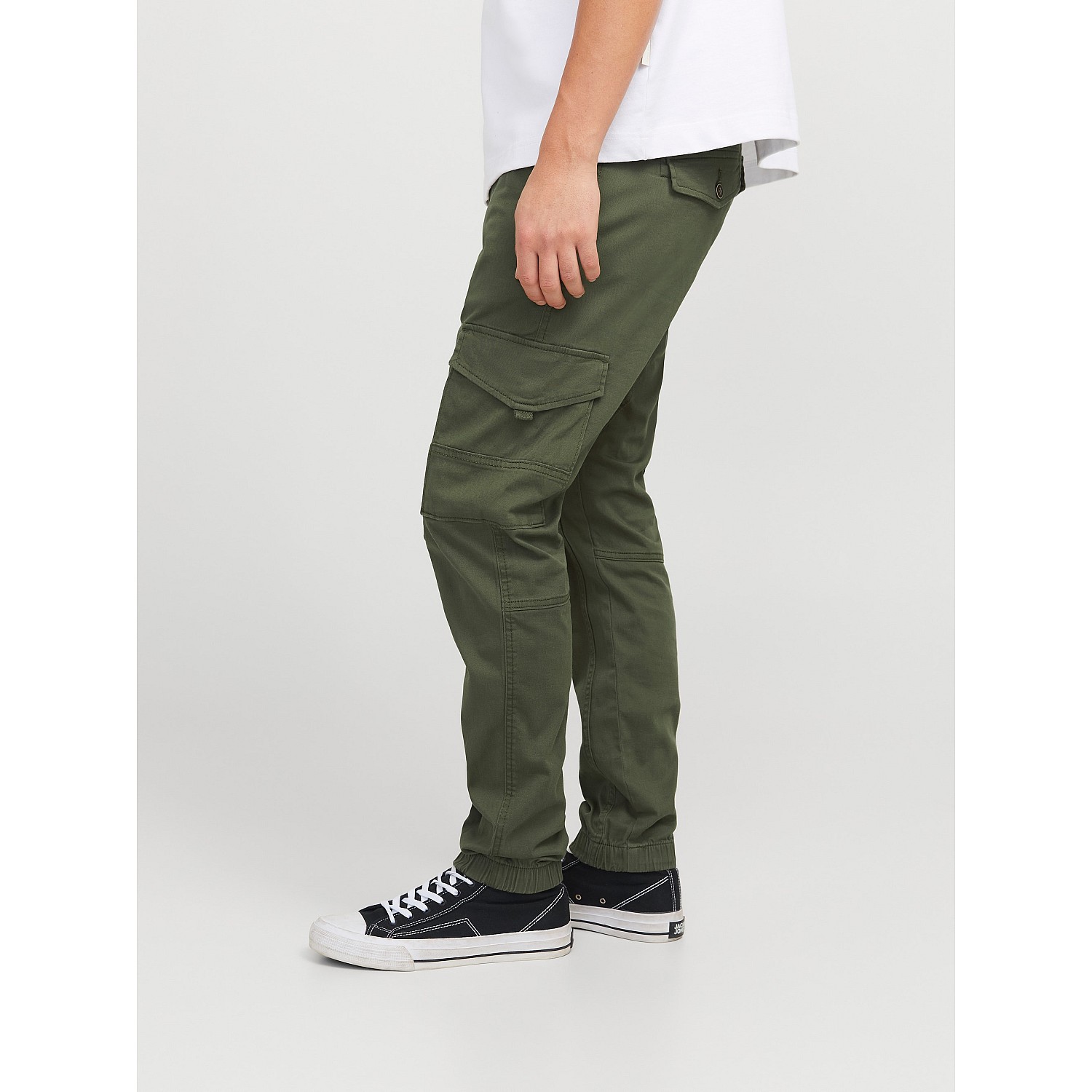 Ανδρικό Παντελόνι Cargo Paul Flake Olive Jack & Jones