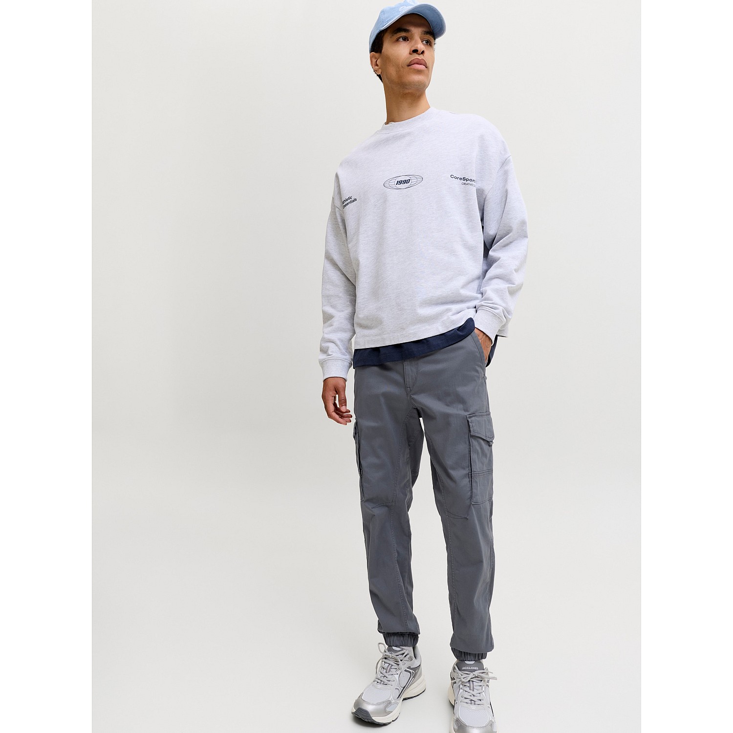 Ανδρικό Παντελόνι Cargo Paul Flake Jack & Jones