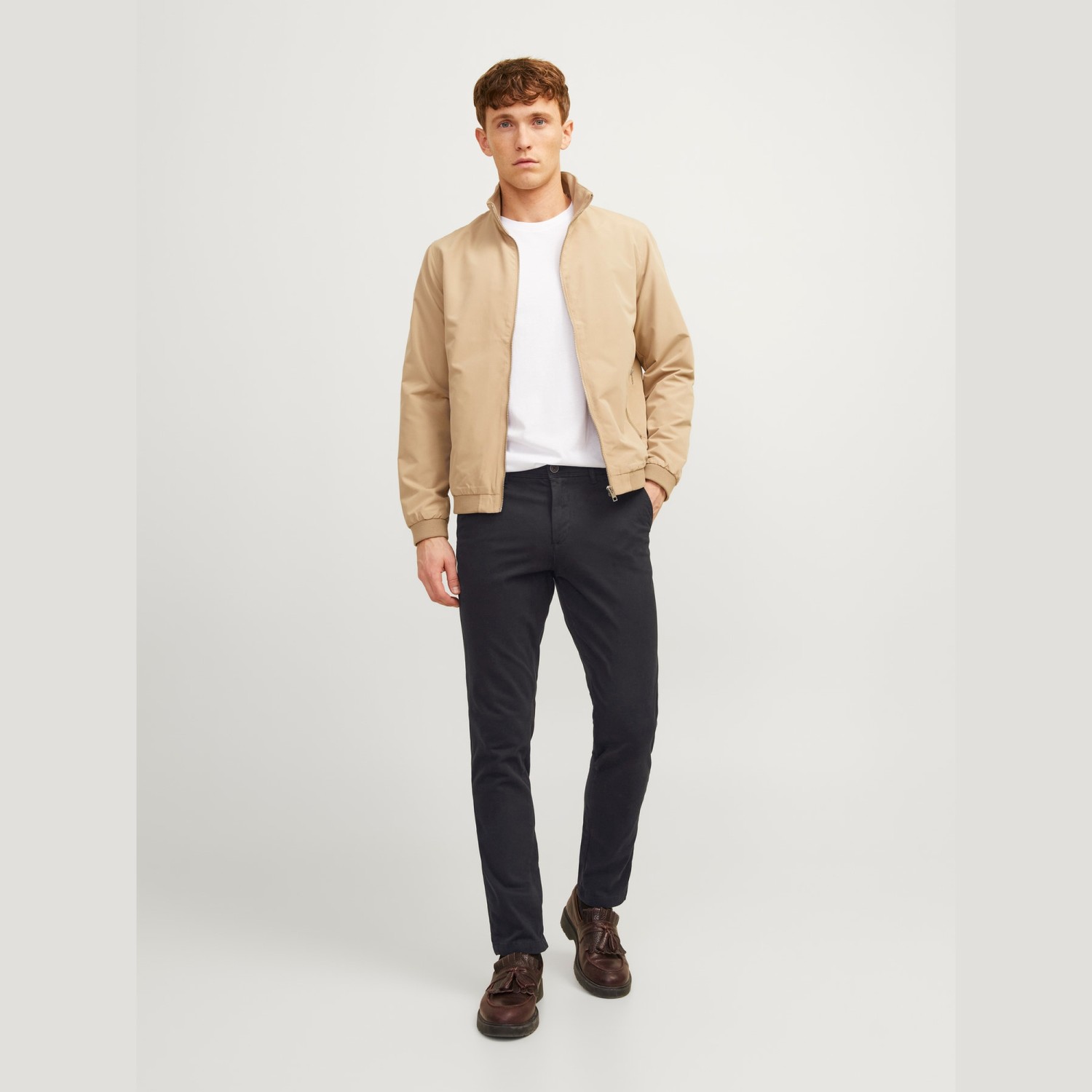 Ανδρικό Παντελόνι Chino Marco Bowie Μαύρο Jack & Jones