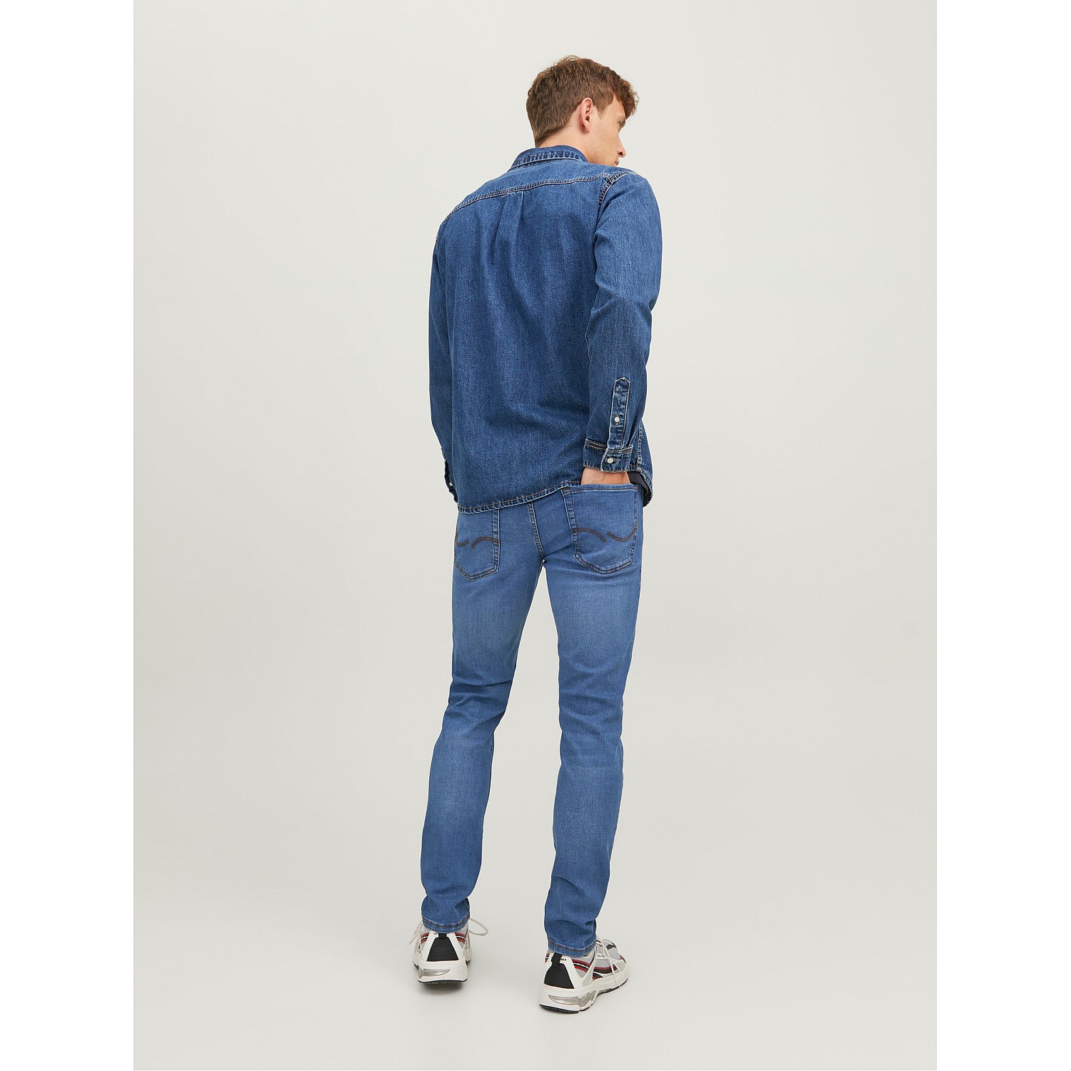 Ανδρικό Παντελόνι Jean Glenn Original Jack & Jones