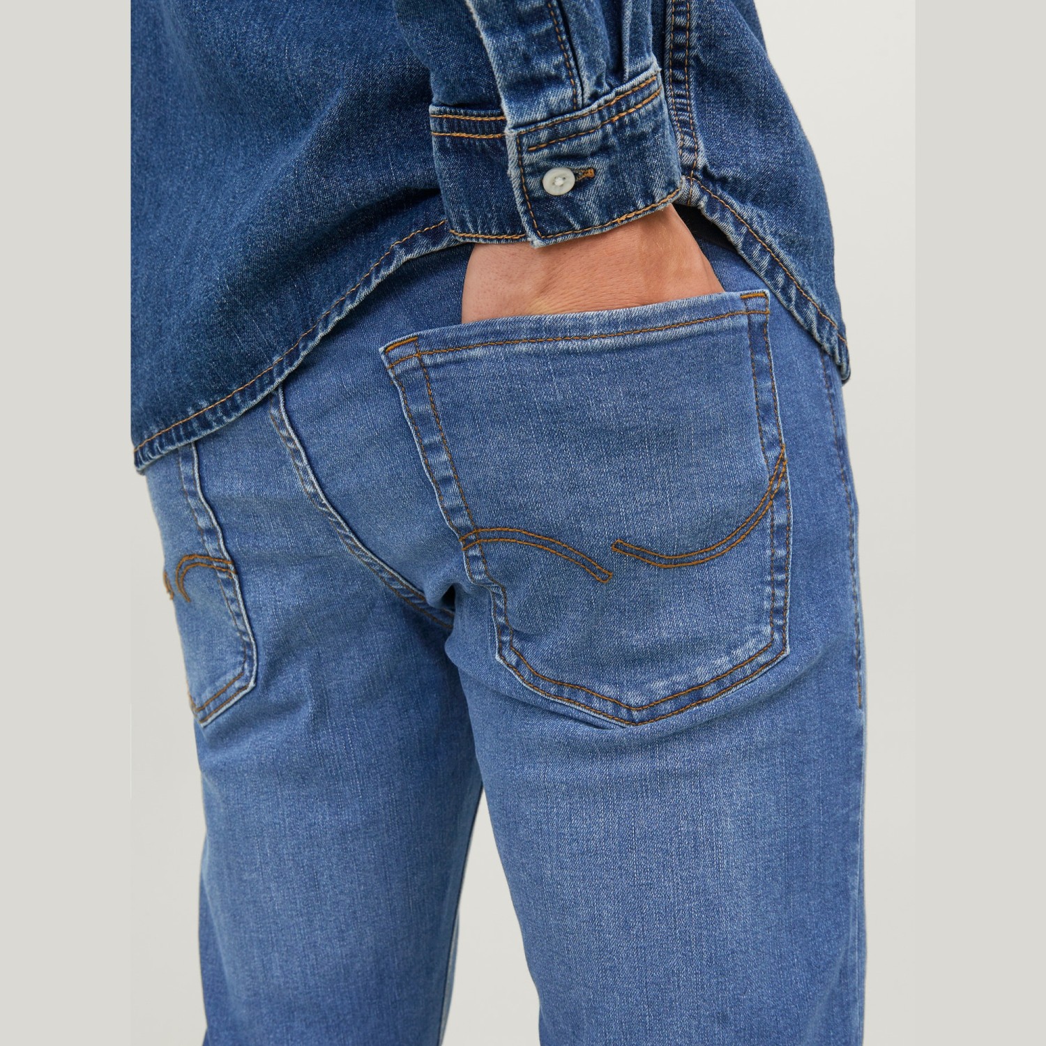 Ανδρικό Παντελόνι Jean Glenn Original Jack & Jones