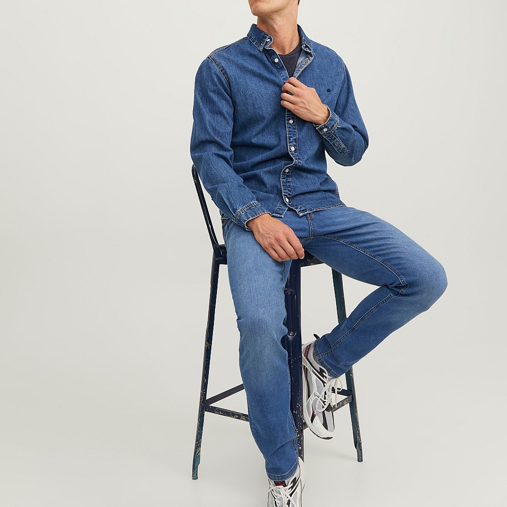 Ανδρικό Παντελόνι Jean Glenn Original Jack & Jones