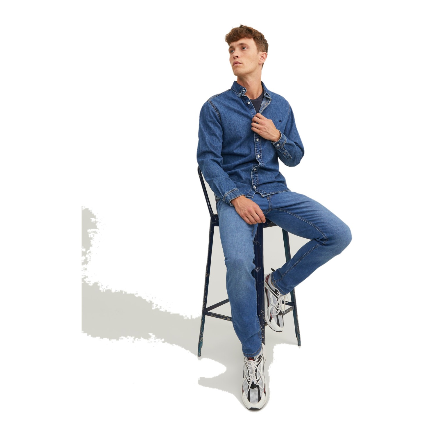 Ανδρικό Παντελόνι Jean Glenn Original Jack & Jones