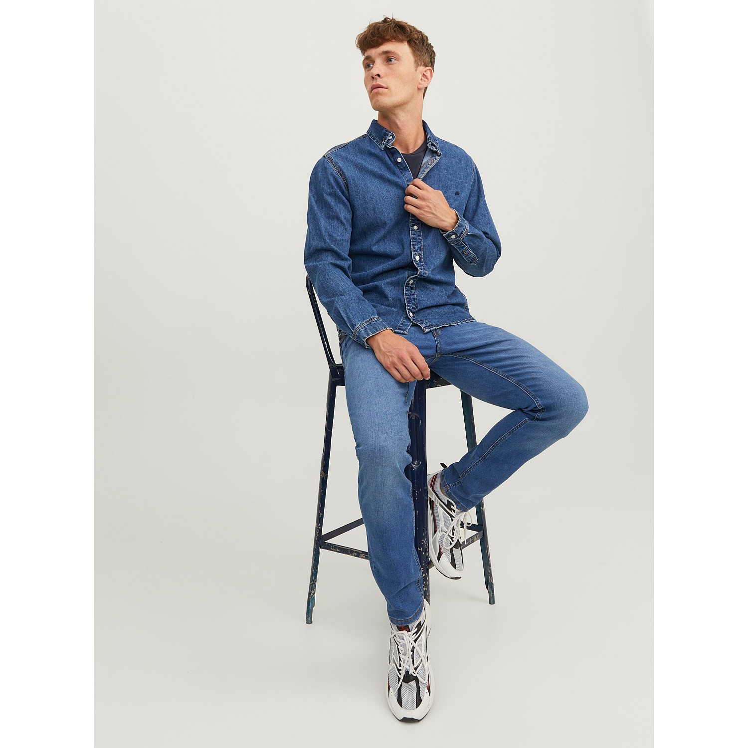 Ανδρικό Παντελόνι Jean Glenn Original Jack & Jones