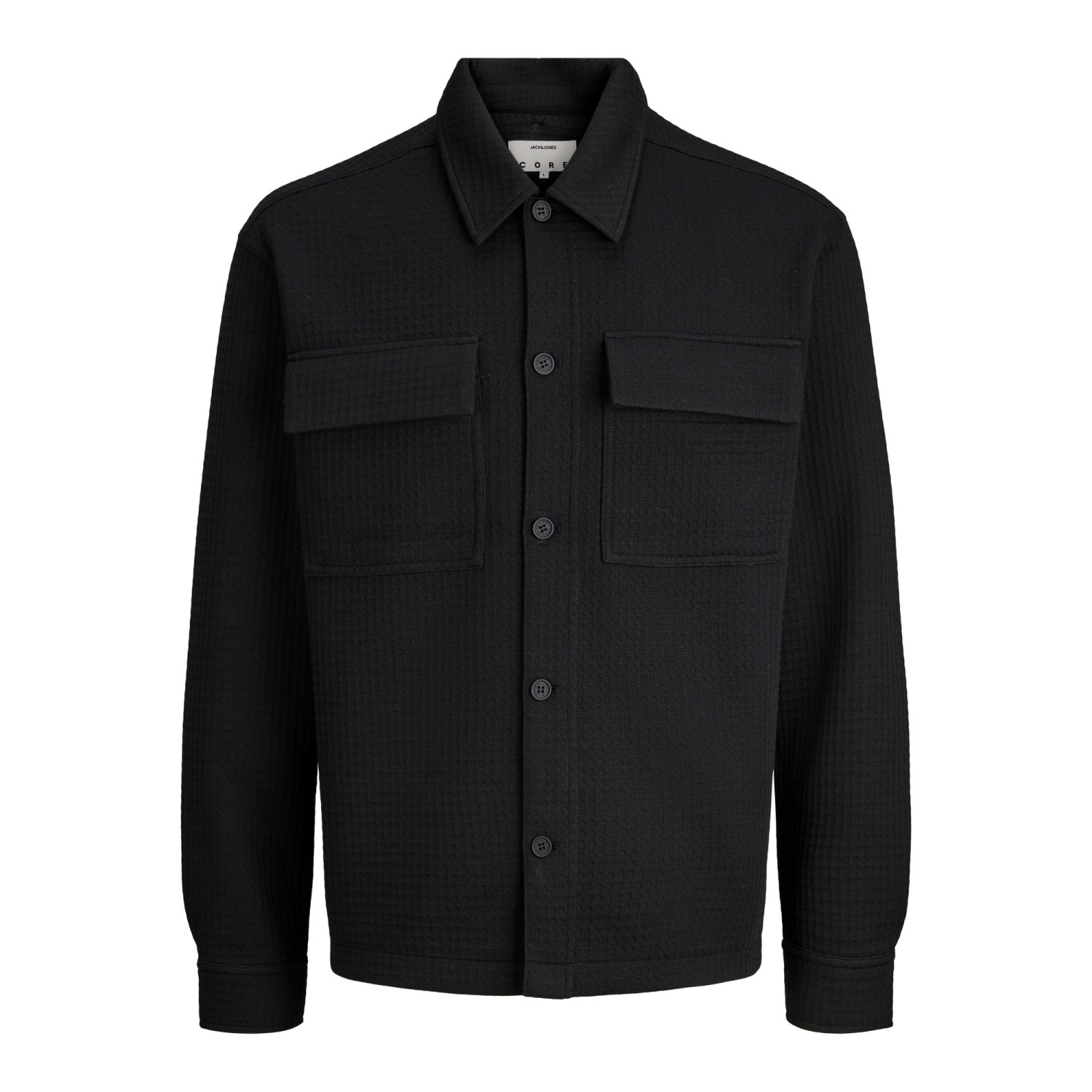 Ανδρικό Πουκάμισο Jacket με Ανάγλυφη Υφή JACK & JONES