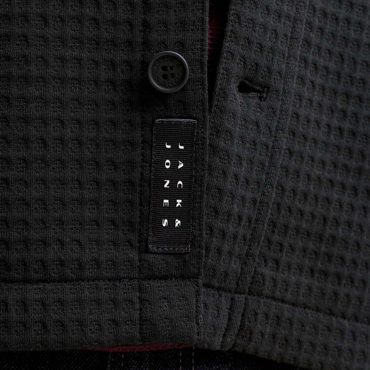 Ανδρικό Πουκάμισο Jacket με Ανάγλυφη Υφή JACK & JONES