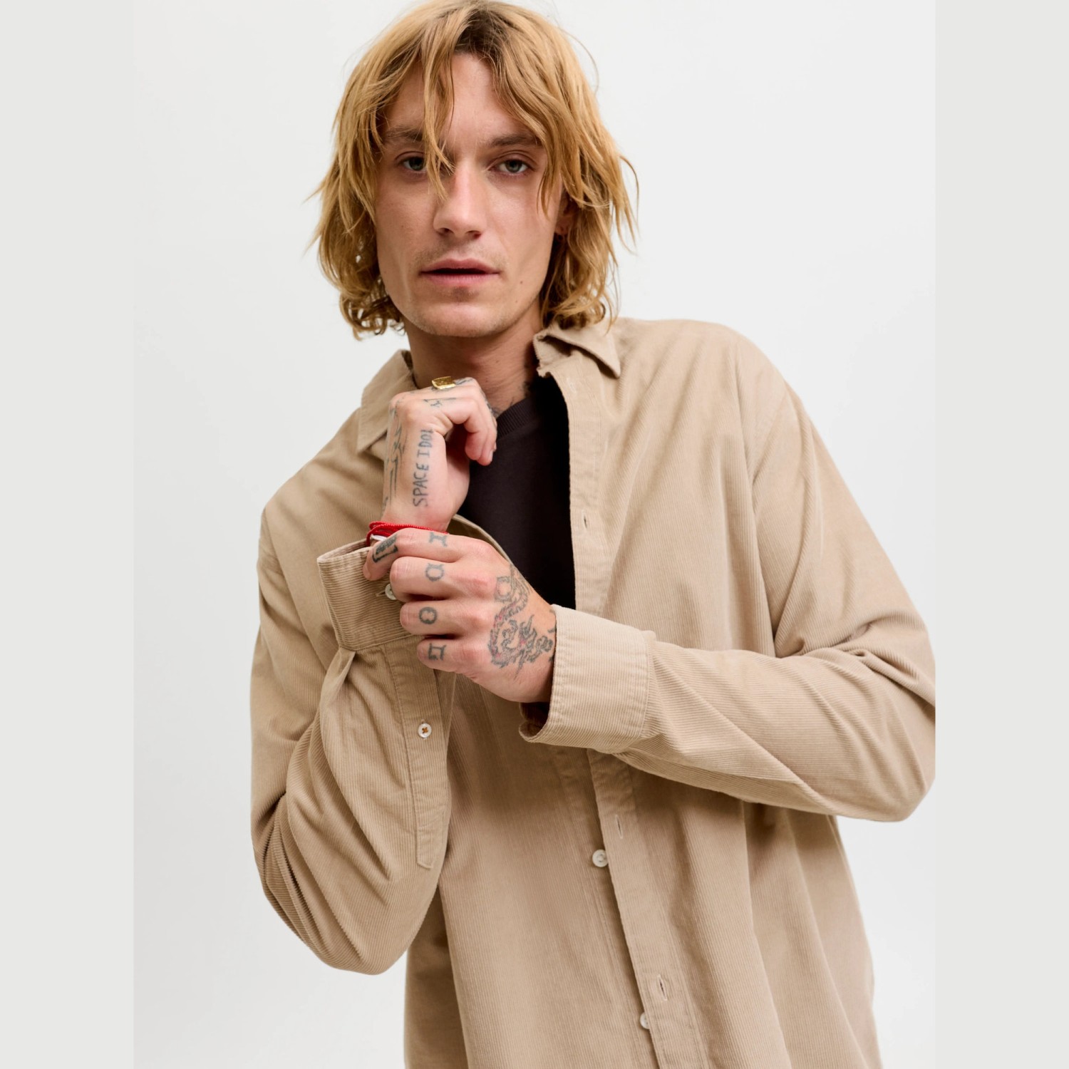 Ανδρικό Κοτλέ Πουκάμισο Μακρυμάνικο JACK & JONES Ανδρικό Κοτλέ Πουκάμισο Μακρυμάνικο JACK & JONES